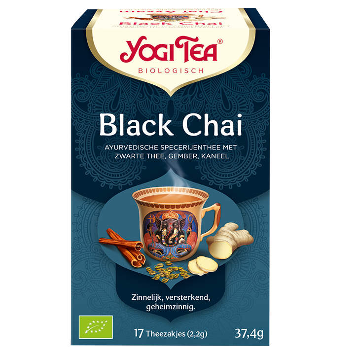 YOGI TEA BLACK CHAI OG 35G