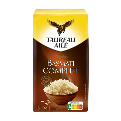 TAUREAU AILE  BASMATI RICE COMPLET  500GR