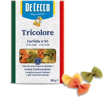DE CECCO FARFALLE THREE COLOURS 500GR