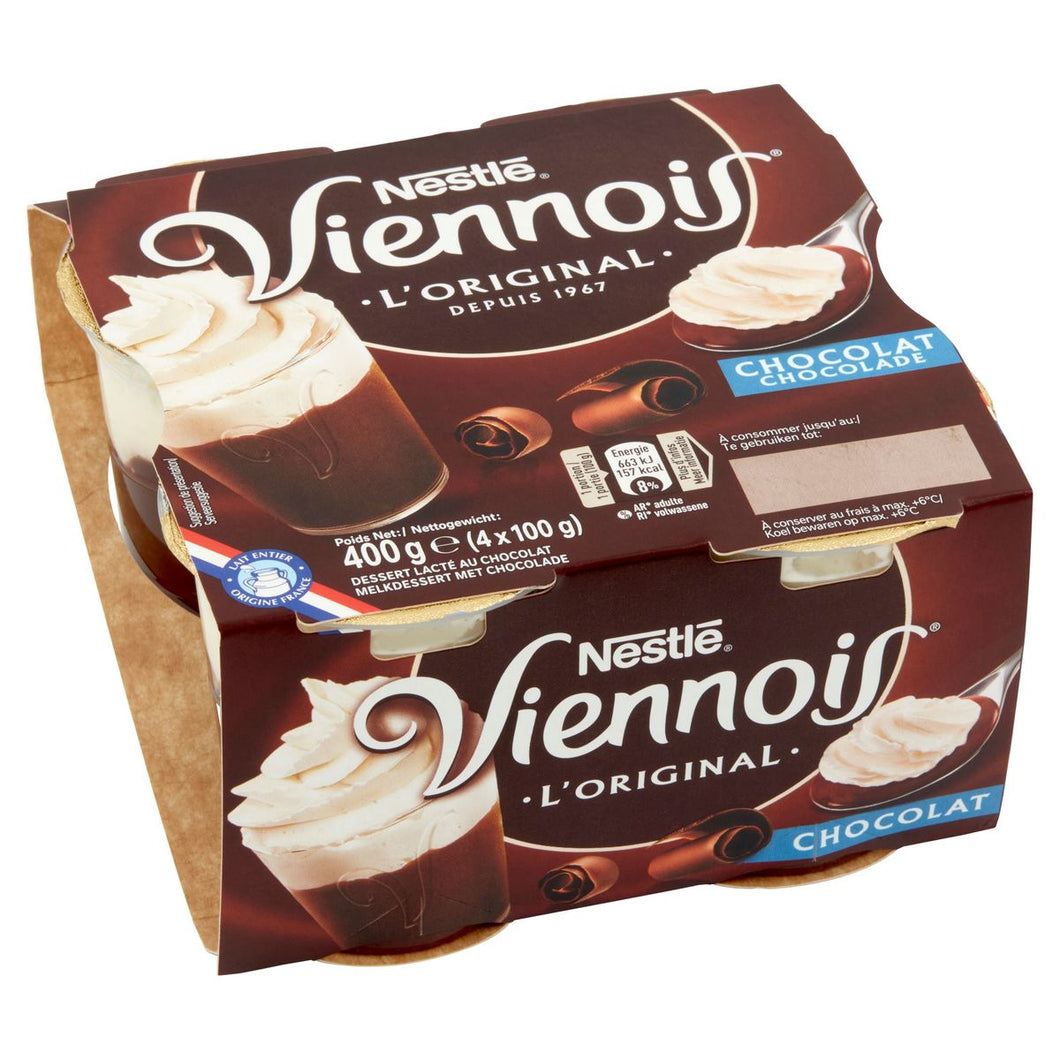 NESTLE VIENNOIS CHOCO 4X100GR