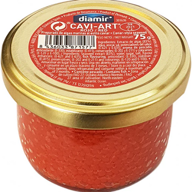 DIAMIR CAVI-ART RED CAVIAR STYLE SEAWEED 75G