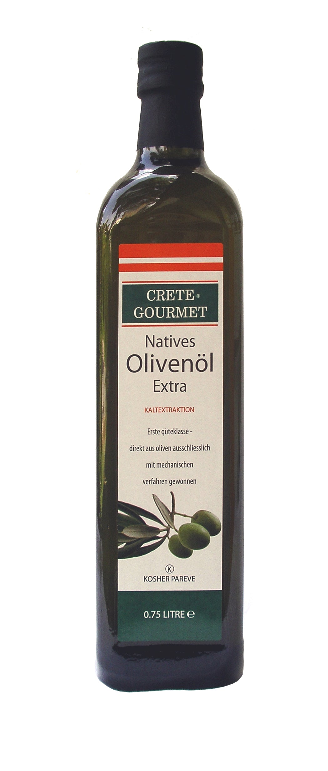 CRETE GOURMET OLIVE OIL EXTRA VIRGIN 75CL