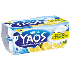 NESTLE YAOS YOGURT LIME 4X125G