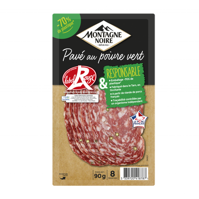 BASTIDES PAVE AU POIVRE VERT 80G