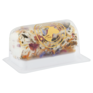 JACQUIN GOAT CHEESE LOG TOMATO  BASIL 100G