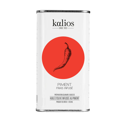 KALIOS OLIVE OIL WITH CHILLI 250ML