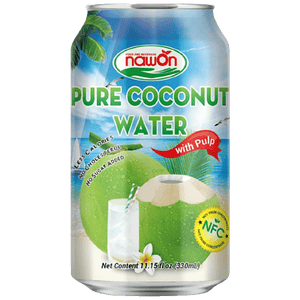 NAWON PURE COCONUT PULP  WATER CAN