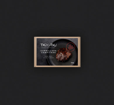 TXOG FRESH CONFIT BEEF CHEEKS /KG