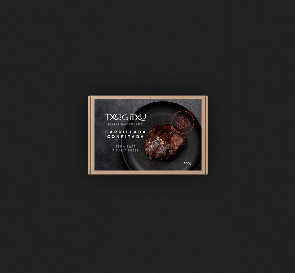 TXOG FRESH CONFIT BEEF CHEEKS /KG