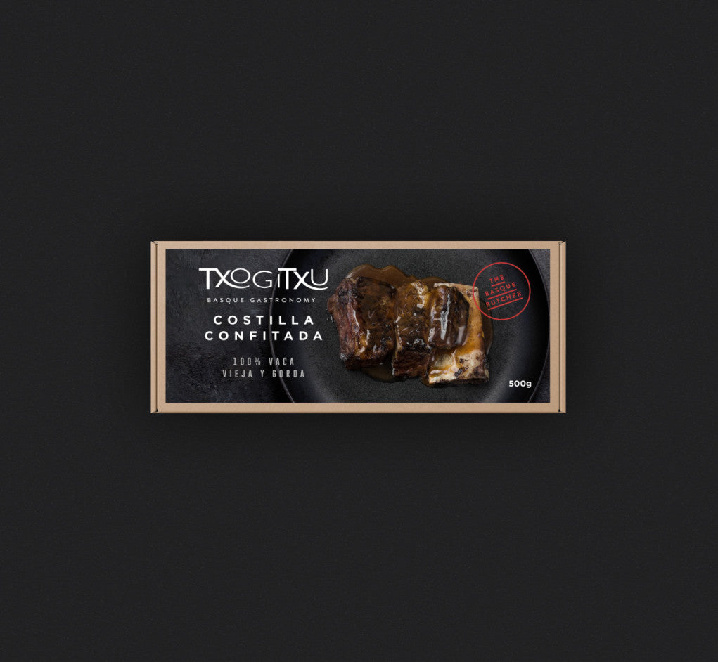 TXOG FRESH CONFIT BEEF RIBS /KG