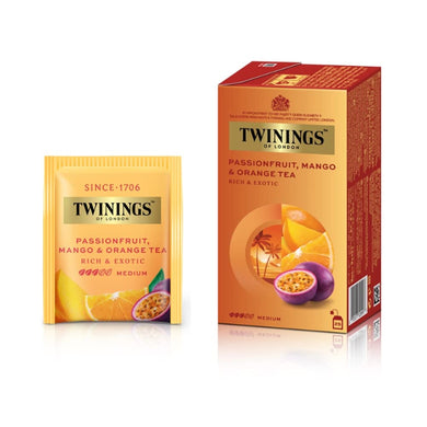 TWININGS TEA PASSION/MANGO/ORANGE 25 BAGS