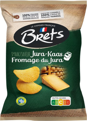 BRETS CHIPS CHEESE  JURA 125GR