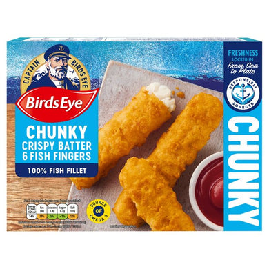 B/EYE CRISPY BATTER FISH FINGERS 6X360G