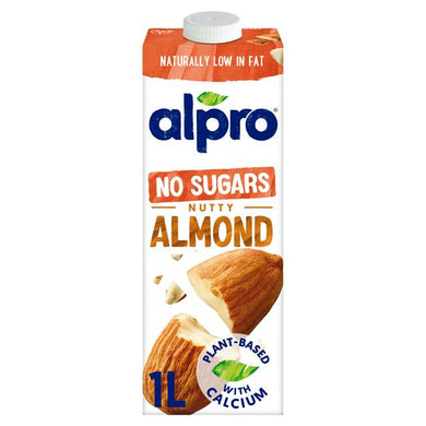 ALPRO ALMOND NO SUGARS 1LTR