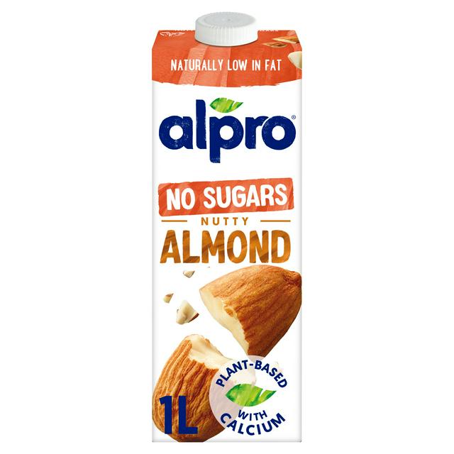 ALPRO ALMOND NO SUGARS 1LTR