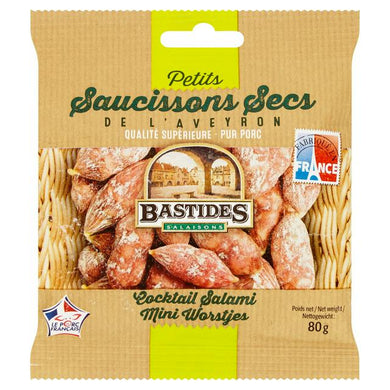 BASTIDES SAUCISSON SEC SUPERIEUR 80G