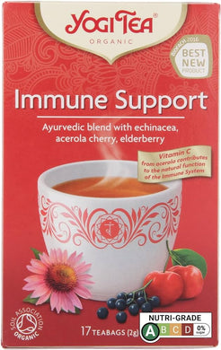 YOGI IMMUNE SUPPORT TEA ORGANIC 17BAGS