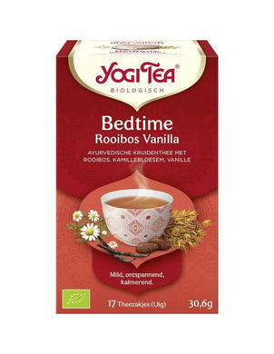 YOGI BEDTIME TEA ROOIBOS VANILLE ORGANIC 17BAGS