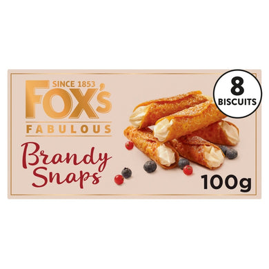 FOXS BRANDY SNAPS 100G
