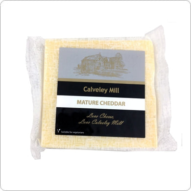 CALVELEY  WHITE EXTRA MATURE CHEDDAR 200G