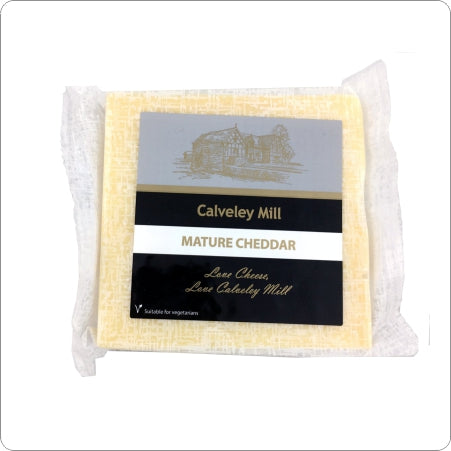 CALVELEY  WHITE EXTRA MATURE CHEDDAR 200G