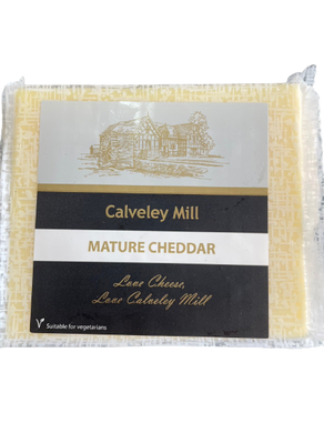 CALVELEY WHITE  MATURE CHEDDAR  200G