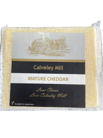 CALVELEY WHITE  MATURE CHEDDAR  200G