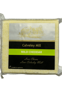 CALVELEY MILL WHITE MILD CHEDDAR  200G
