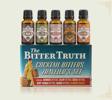 Load image into Gallery viewer, BITTER TRUTH COCKTAIL BITTERS TRAVELERS SET5X2CL