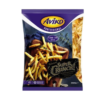 AVIKO SUPER CRUNCH FRIES 9,5MM SKIN ON 2.5KG