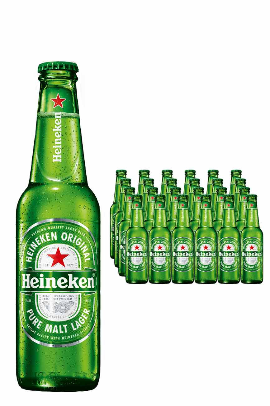 HEINEKEN BEER  BOTTLES 24X33CL