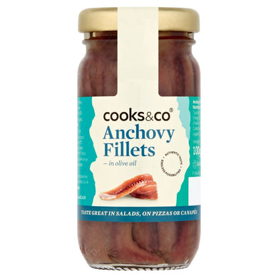 C&CO ANCHOVY FILLETS IN OLIVE OIL 100G