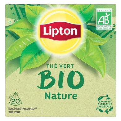 LIPTON BIO NATURAL  GREEN TEA 28G