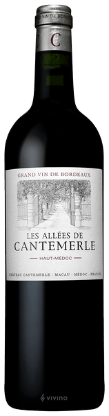 LES ALLEES DE CANTEMERLE 2016 75CL