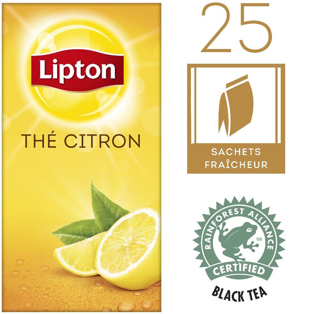 LIPTON TEA LEMON 25PC