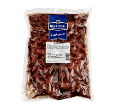 BERKSHIRE MARINATED LOIN RIBS 1KG