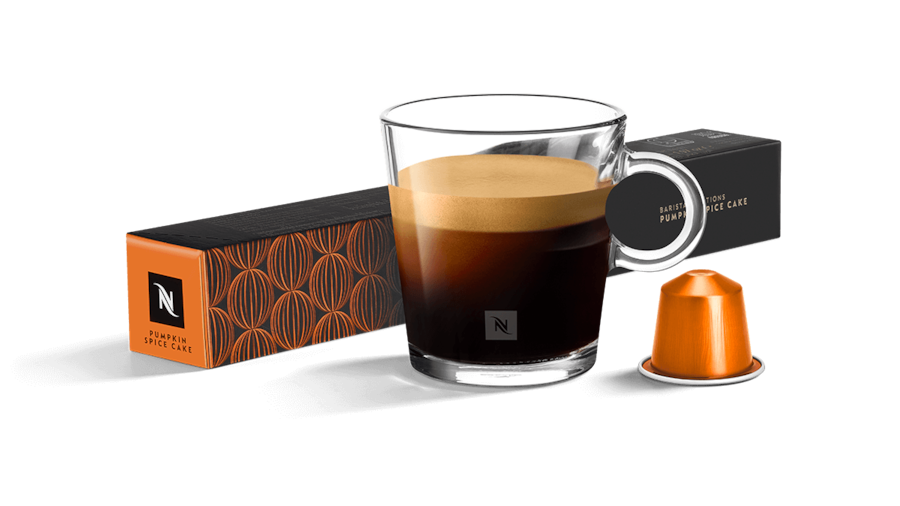 NESPRESSO CAPS 10PC PUMPKIN