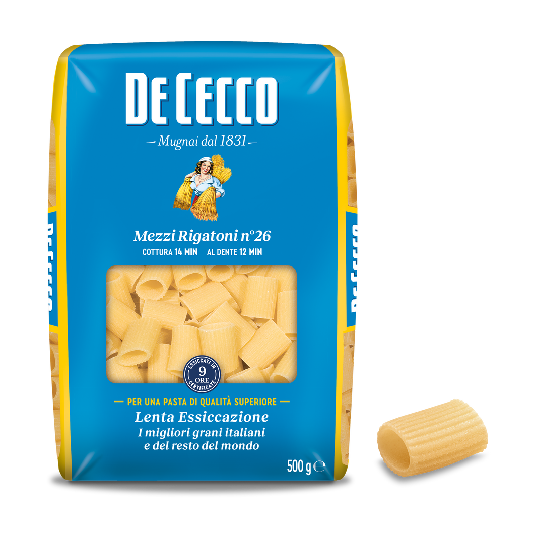 DE CECCO MEZZI RIGATONI 500GR