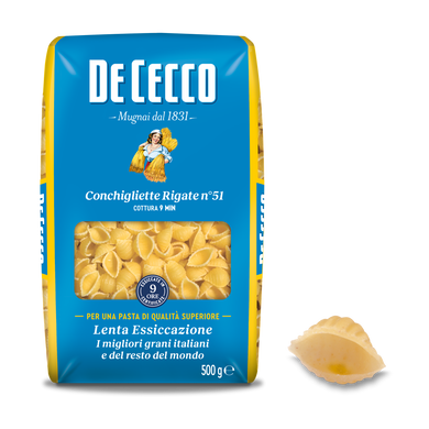 DE CECCO CONCHIGLIE RIGATE 500GR