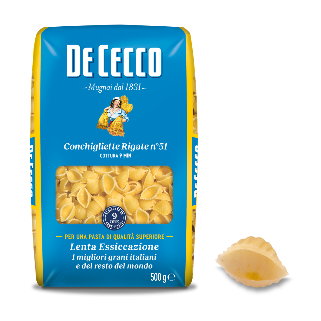 DE CECCO CONCHIGLIE RIGATE 500GR