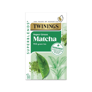 TWININGS SUPERGREEN  MATCHA 20S