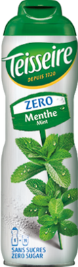 TEISSEIRE GREEN MINT SYRUP 0 % SUGAR 60CL