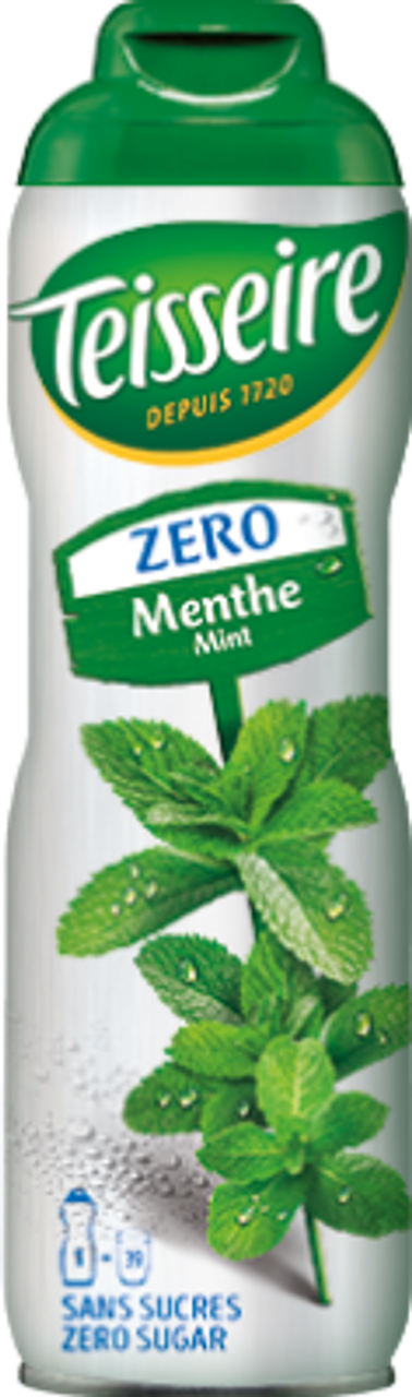 TEISSEIRE GREEN MINT SYRUP 0 % SUGAR 60CL