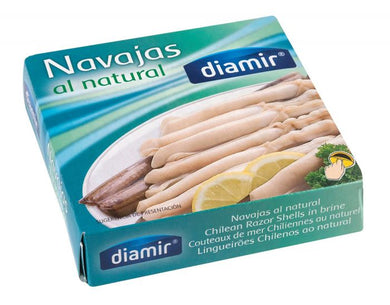 DIAMIR CHILLEAN SMALL RAZOR SHELLS CLAMS120GR