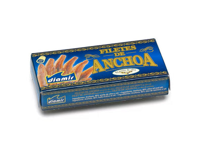 DIAMIR ANCHOVY FILETS IN VEGETABLE  OIL  45G