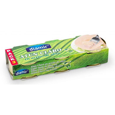 DIAMIR   WHITE MEAT TUNA IN OLIVE OIL  T-230GR