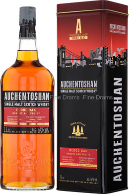 WHISKEY AUCHENTOSHAN BLOOD OAK 14Y MALT 1L