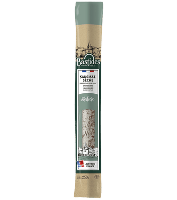 BASTIDES SAUCISSE SEC NATURE 250G