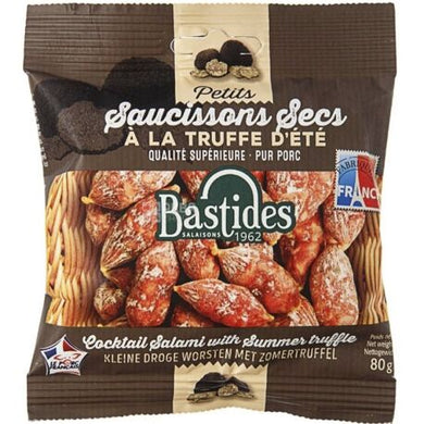 BASTIDES SAUCISSON SECS A  LA TRUFFE 80G