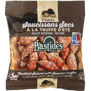 BASTIDES SAUCISSON SECS A  LA TRUFFE 80G